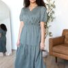 AddeeOliveTieredDress_DSC4947.jpg Addee Olive Tiered Dress
