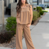 AddisonBrownWaffleKnitBottoms4.png Addison Brown Pants