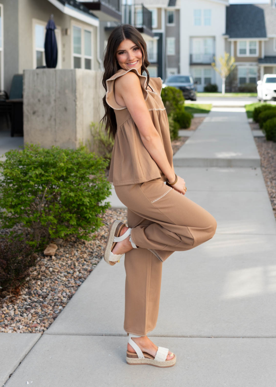 AddisonBrownWaffleKnitBottoms5.png Addison Brown Pants