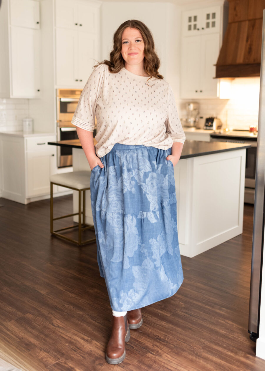 AlexChambrayTieredSkirt_DSC1635.jpg Alex Chambray Tiered Skirt