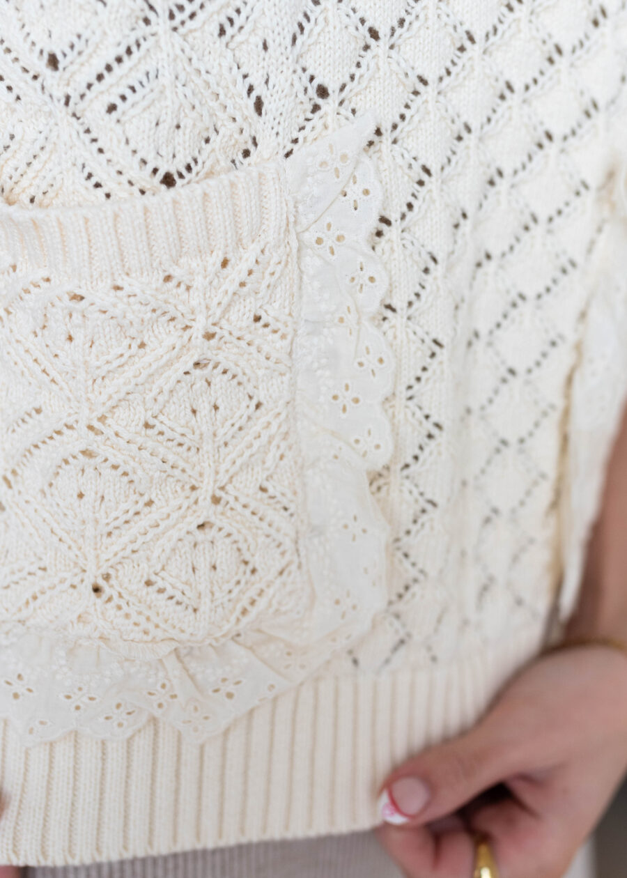 AmiahCreamKnitSweaterVest_DSC1992.jpg Amiah Cream Knit Sweater Vest