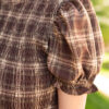 AryahBrownGinghamSmockedDress_DSC9352.jpg Aryah Brown Gingham Smocked Dress