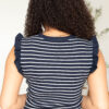 Ashley Navy Sweater Vest