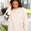 Be Yourself Cream Pullover