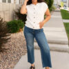 Bridget Cream Button Down Sweater