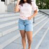 Brielle Pink Bow Top