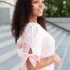 Brielle Pink Bow Top