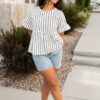 BrynnBlackStripedPeplumTop_DSC0845.jpg Brynn Black Striped Peplum Top