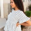 BrynnBlackStripedPeplumTop_DSC0850.jpg Brynn Black Striped Peplum Top