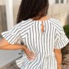 BrynnBlackStripedPeplumTop_DSC0851.jpg Brynn Black Striped Peplum Top