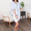 PemberlyLightBlueStripedTop.jpg Pemberly Light Blue Striped Top
