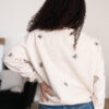 Peyton Cream Bow Pullover
