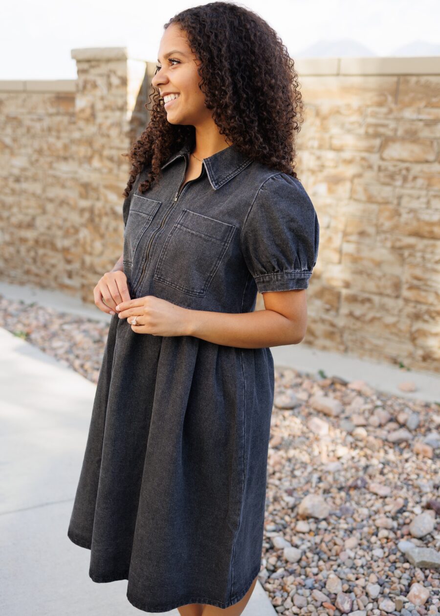 ReeseBlackDenimDressSepsixteen-70.jpg Reese Black Denim Dress