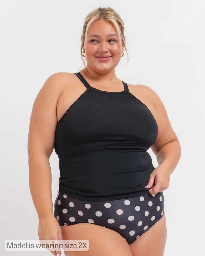RetroDotMid-Waist2X1.jpg Retro Dot Mid-Waist Bottom
