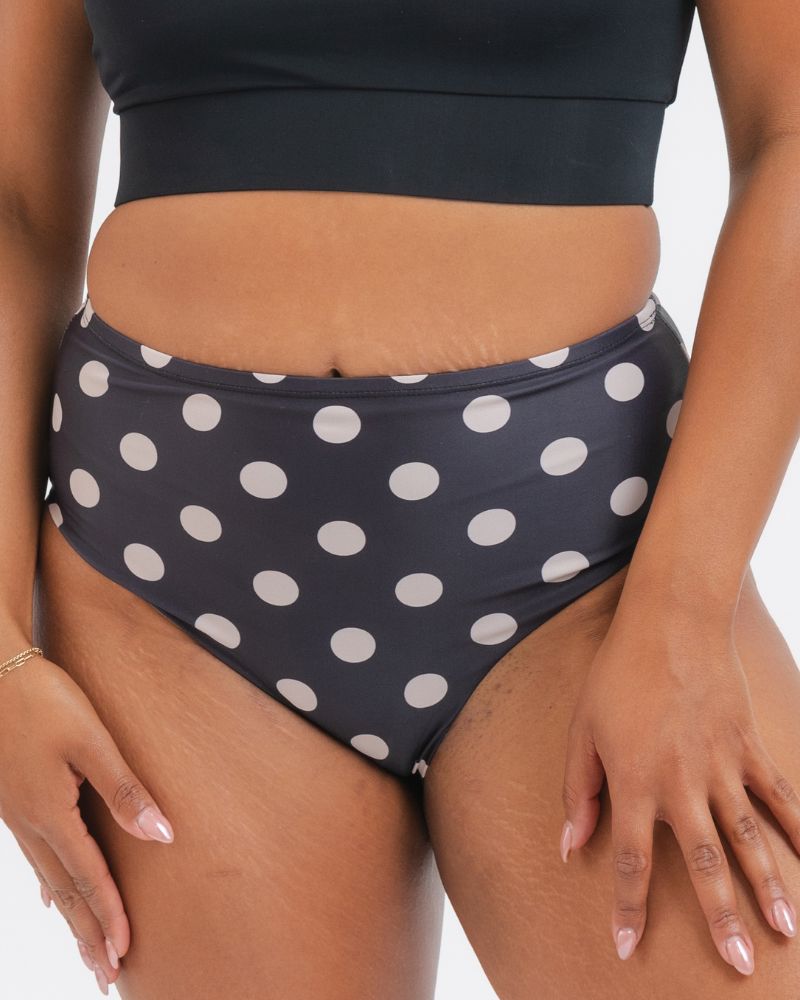 RetroDotMid-WaistClose.jpg Retro Dot Mid-Waist Bottom