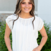 RuthWhiteTexturedTop.png Ruth White Textured Top