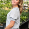 Rylie Light Blue Blouse