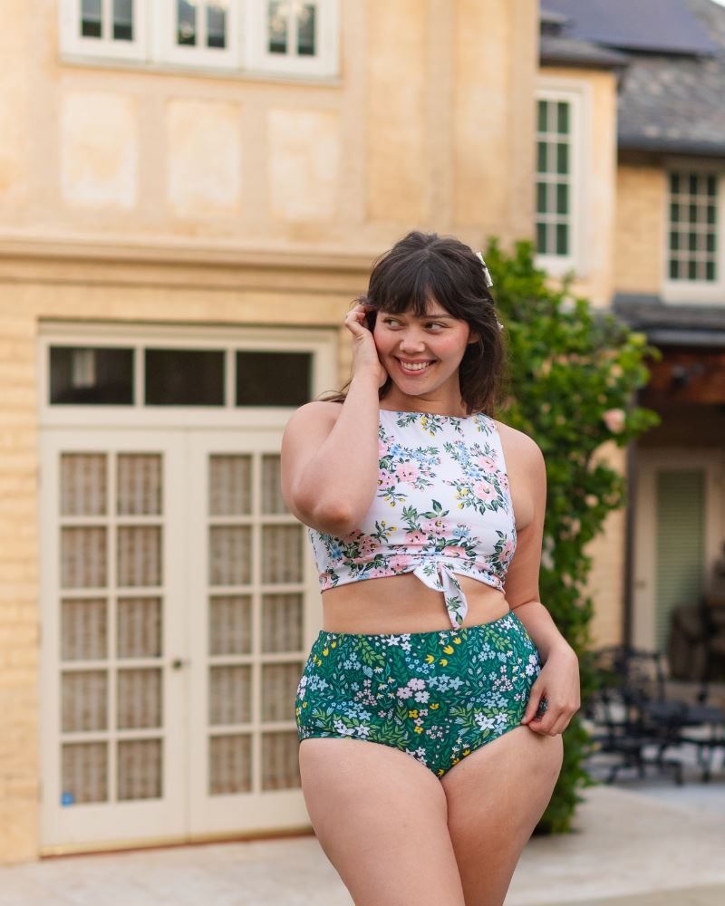SomersetKnotCrop_CottageFloralUHW1.jpg Somerset Knotted Crop Top