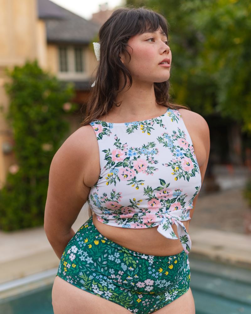 SomersetKnotCrop_CottageFloralUHW2.jpg Somerset Knotted Crop Top