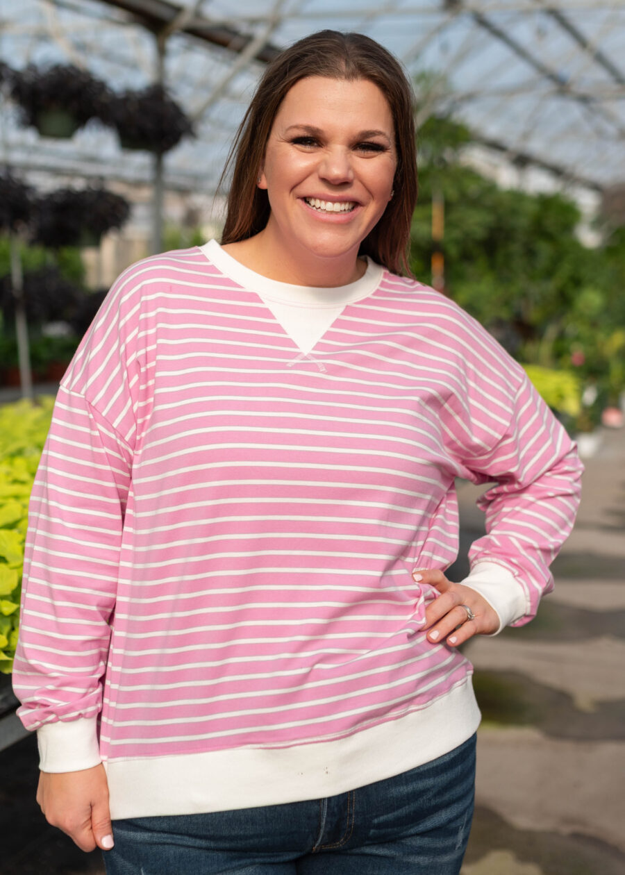 TessaPinkStripedPullover_DSC6898.jpg Tessa Pink Striped Pullover