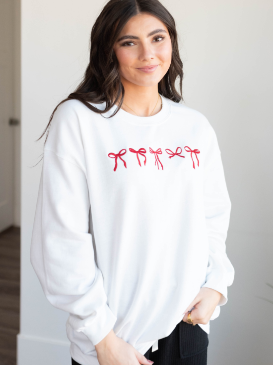 WhiteMiniBowSweatshirt3.png White Mini Bow Sweatshirt